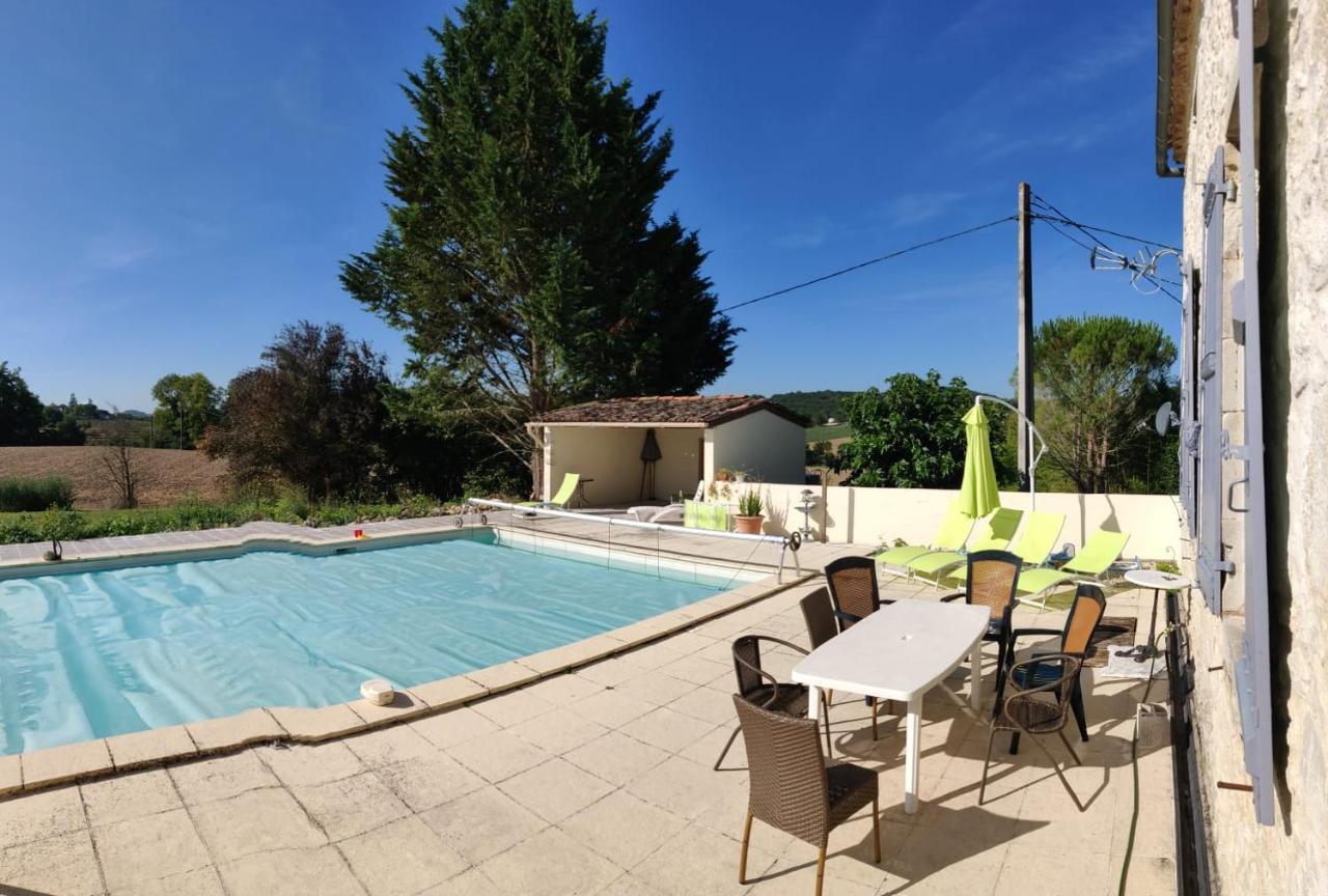 Biou Bed and Breakfast La Sauvetat-sur-Lède Buitenkant foto