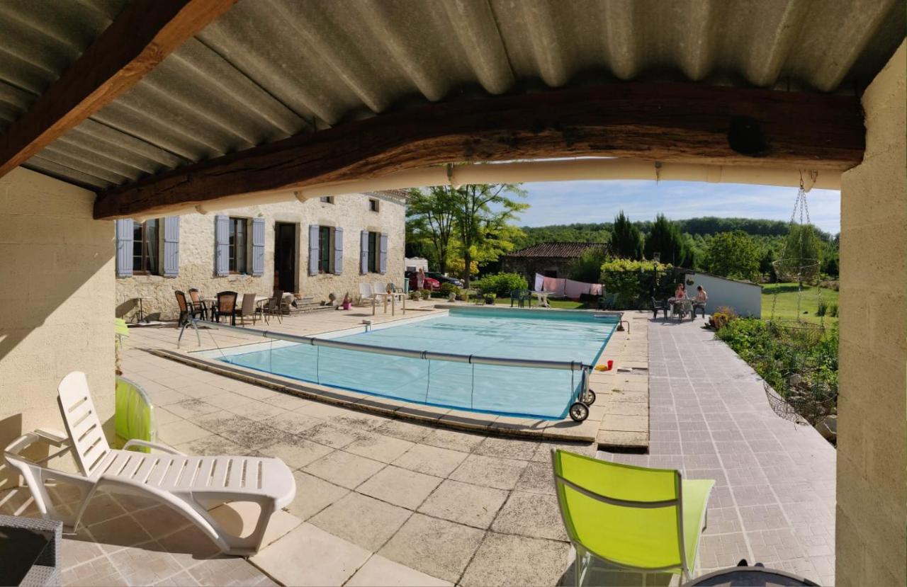 Biou Bed and Breakfast La Sauvetat-sur-Lède Buitenkant foto