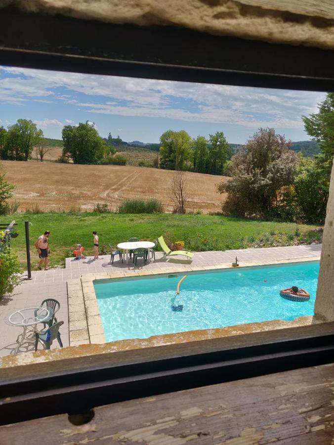 Biou Bed and Breakfast La Sauvetat-sur-Lède Buitenkant foto